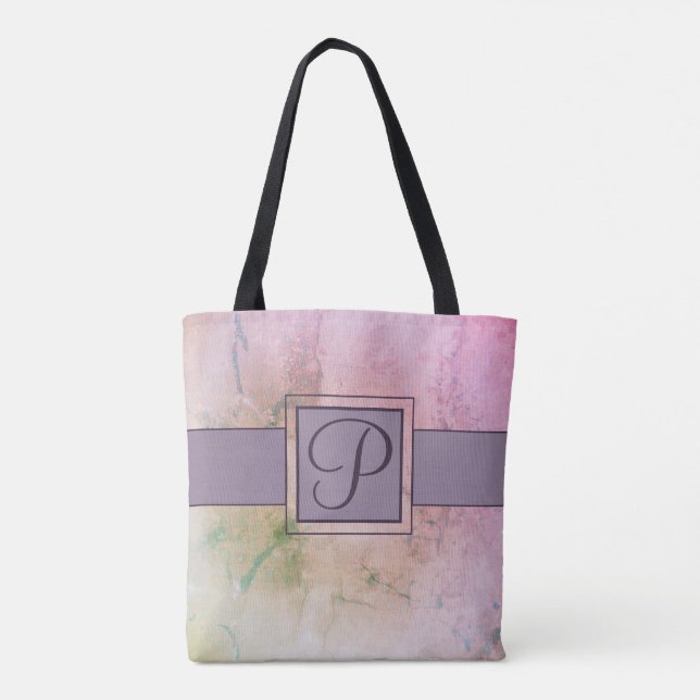 Monograms Tote Bag (Back)