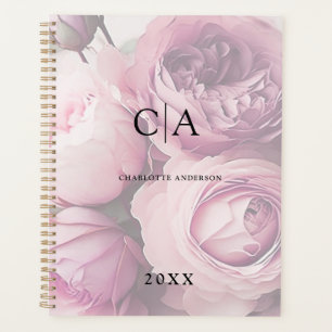 Monogran Flower Boho Planner