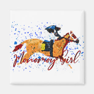 Monomoy Girl  Champion Racehorse Magnet