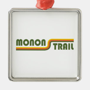 Monon Trail Indiana Metal Ornament