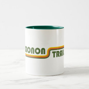 Monon Trail Indiana Two-Tone Coffee Mug