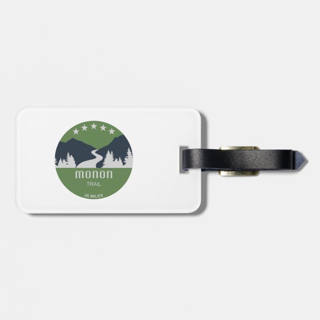 Monon Trail Luggage Tag (Back Horizontal)