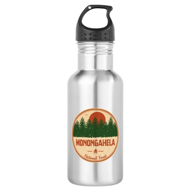 Monongahela National Forest 532 Ml Water Bottle (Front)