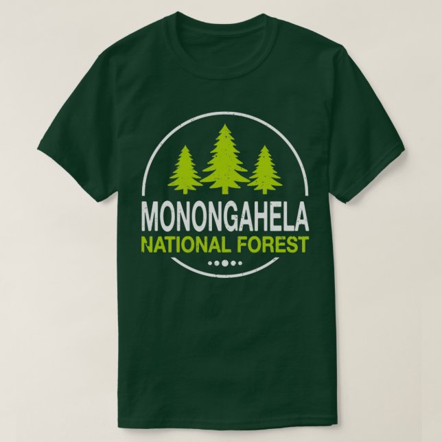 Monongahela National Forest T-Shirt (Design Front)