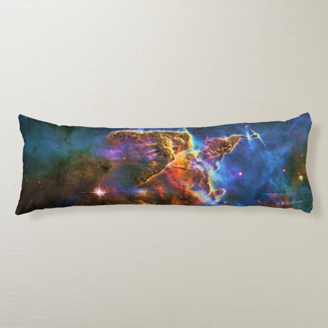 Monongram Mystic Mountains - Carina Nebula Body Cushion (Front)
