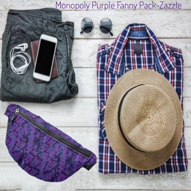 Monopoly Purple  Bum Bags (Creator Uploaded)