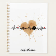 MONOTONE COFFEE MAKES YOUR HEARTBEAT COFFEE SPLASH