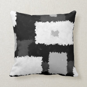 Monotone in Grey, Black & White Mojo Pillows