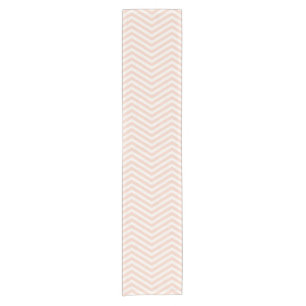 MonoZag Blush Pink Short Table Runner