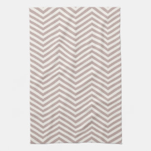 MonoZag Dusty Mauve Tea Towel