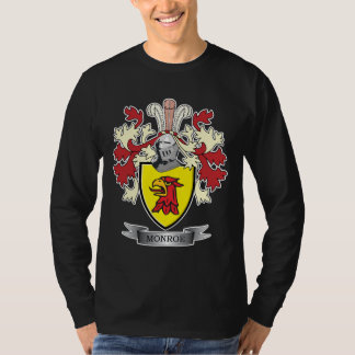 Monroe Family Crest Coat of Arms T-Shirt