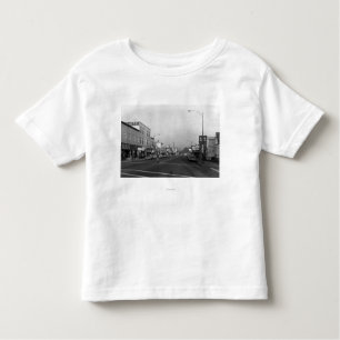 Monroe, WA - Downtown Street Scene Toddler T-Shirt
