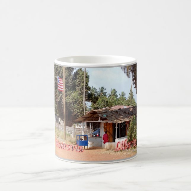 Monrovia - Liberia - Coffee Mug (Center)