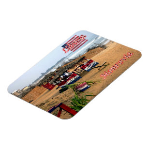 Monrovia - Liberia - Panorama - Magnet