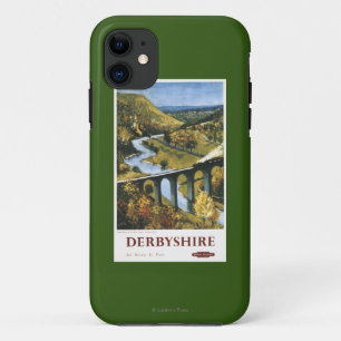 Monsal Dale, Train and Viaduct British Rail iPhone 11 Case