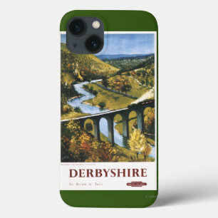 Monsal Dale, Train and Viaduct British Rail iPhone 13 Case