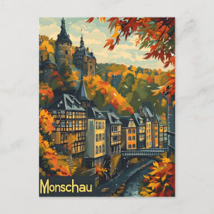 Monschau Germany Postcard