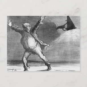 Monsieur Babinet decides to shut down the sun Postcard