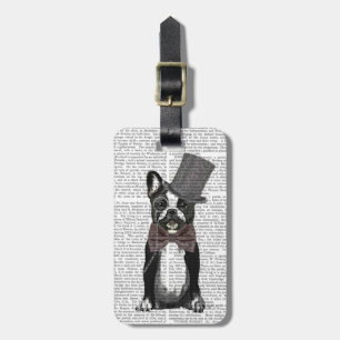 Monsieur Bulldog 2 Luggage Tag