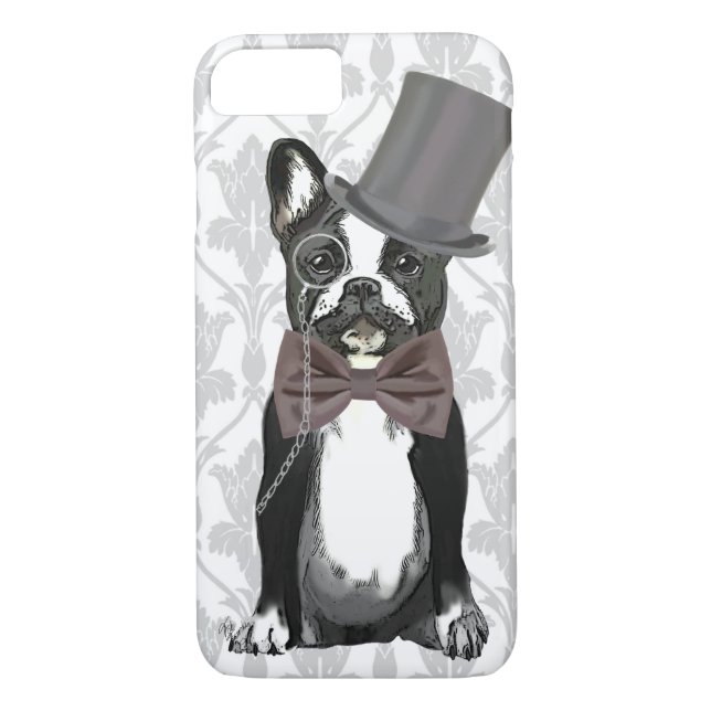 Monsieur Bulldog Case-Mate iPhone Case (Back)