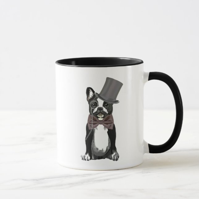 Monsieur Bulldog Mug (Right)