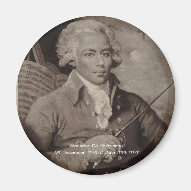 Monsieur De St-George Magnet (Front)