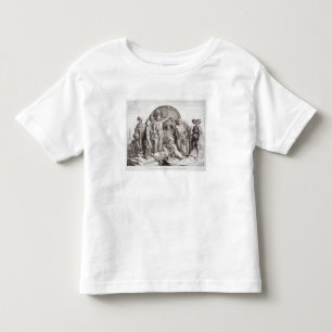 Monsieur Drovetti and his followers using a plumb Toddler T-Shirt
