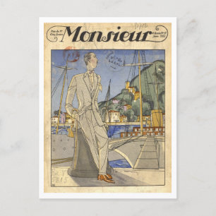 Monsieur France 1923  Postcard