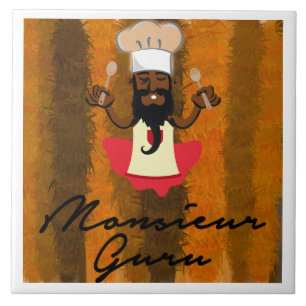 Monsieur Guru Ceramic Tile