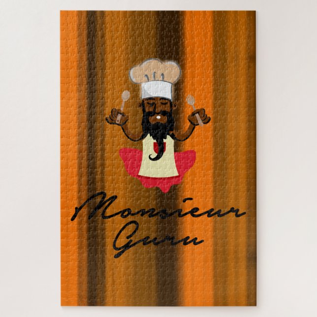 Monsieur Guru Jigsaw Puzzle (Vertical)