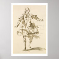 Monsieur Jeliotte as Pigmalion, in Pigmalion, a li