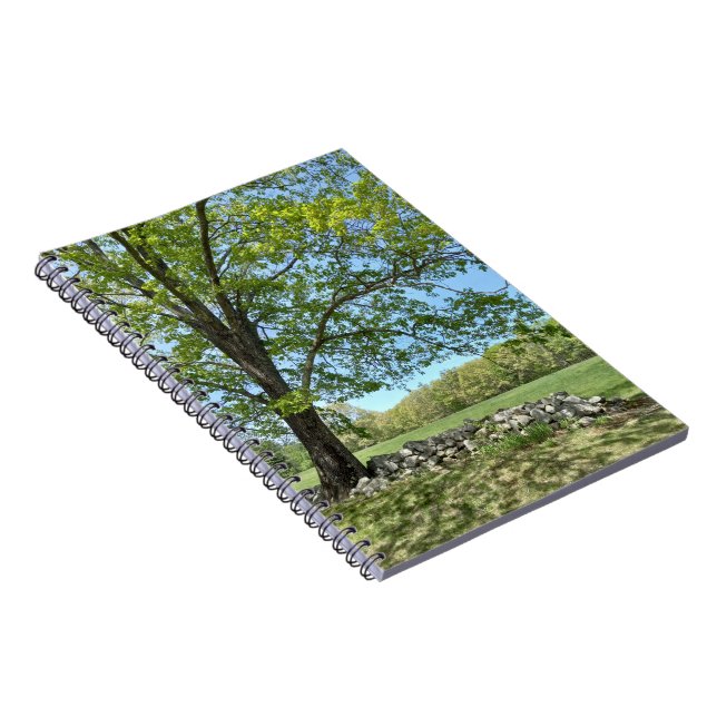 Monson Tree Portrait Spiral Notebook (Right Side)