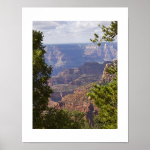 Monsoon Season At North Rim Of The Grand Canyon Poster