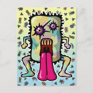 monster6 postcard
