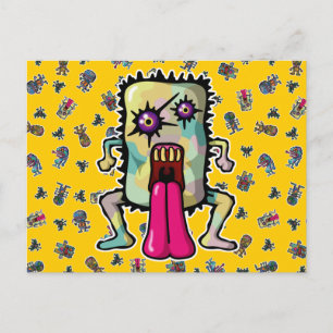 monster6 postcard