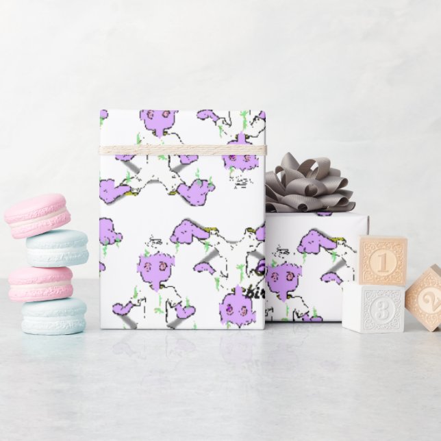 monster 2 wrapping paper (Baby Shower)