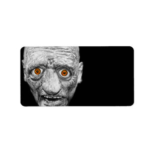 Monster Address Label