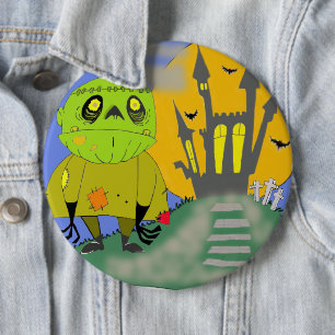 Monster and Me 6 Cm Round Badge