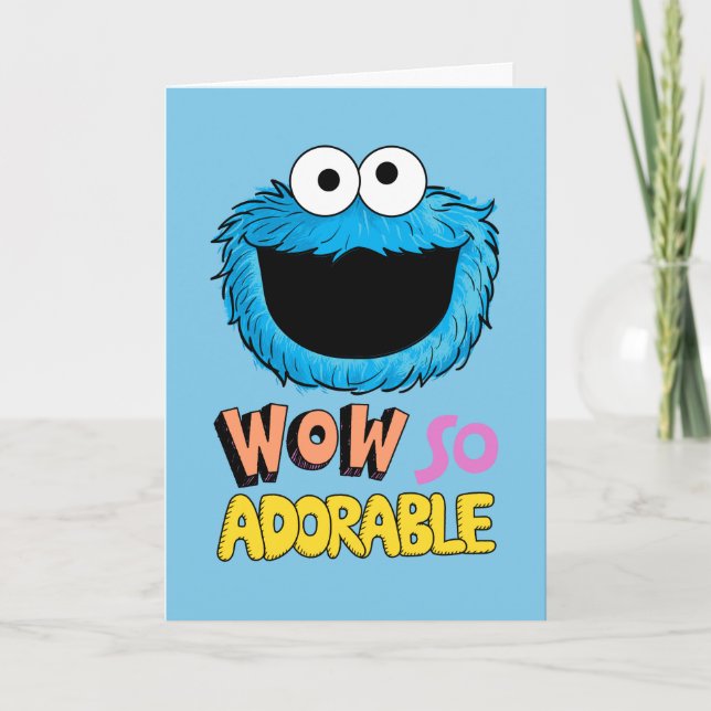 Monster at the End of this Story | Cookie Monster Card (Front)