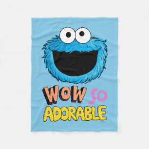 Monster at the End of this Story   Cookie Monster Fleece Blanket