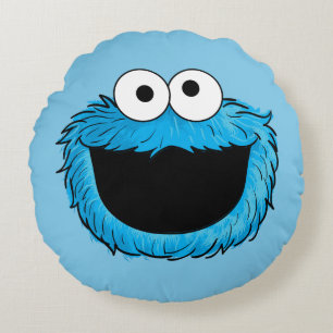 Monster at the End of this Story   Cookie Monster Round Cushion