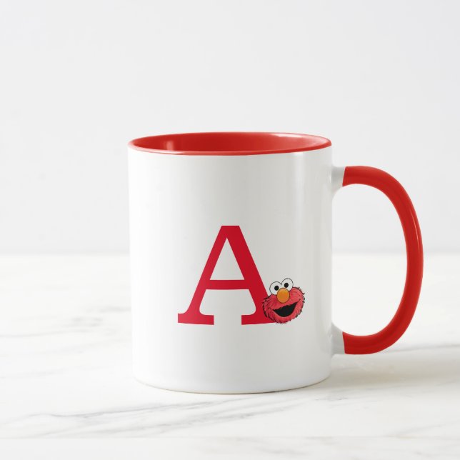 Monster At the End of this Story | Elmo Monogram A Mug (Right)