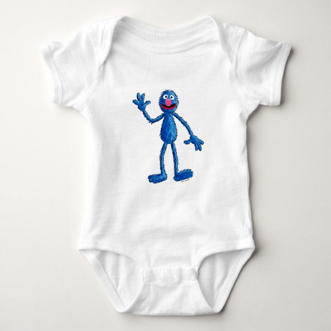 Monster at the End of this Story | Grover Baby Bodysuit (Front)