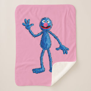 Monster at the End of this Story   Grover Sherpa Blanket