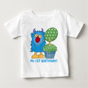 Monster baby first birthday baby T-Shirt