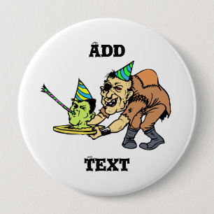 "Monster Birthday" Button