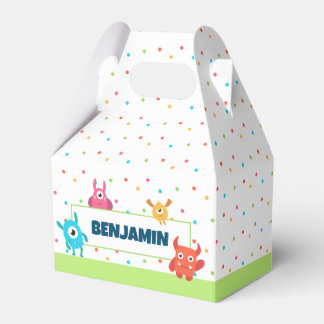Monster Birthday Party Favour Box