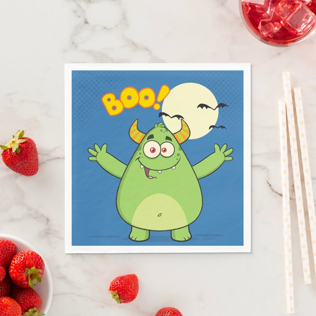 Monster Boo Paper Napkins (Creator Uploaded)