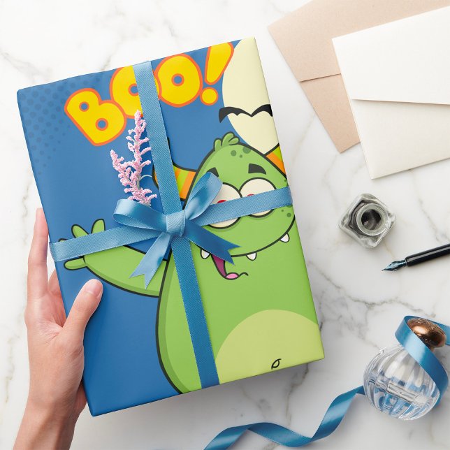 Monster Boo Wrapping Paper (Creator Uploaded)