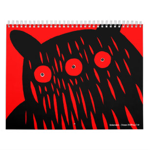 Monster Calendar for 2011 by Motomichi Nakamura